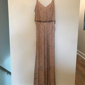 Adrianna Papell beaded dress